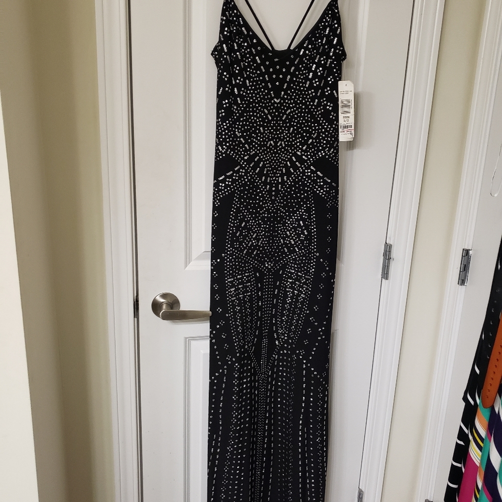 Long black formal dress size 1/2